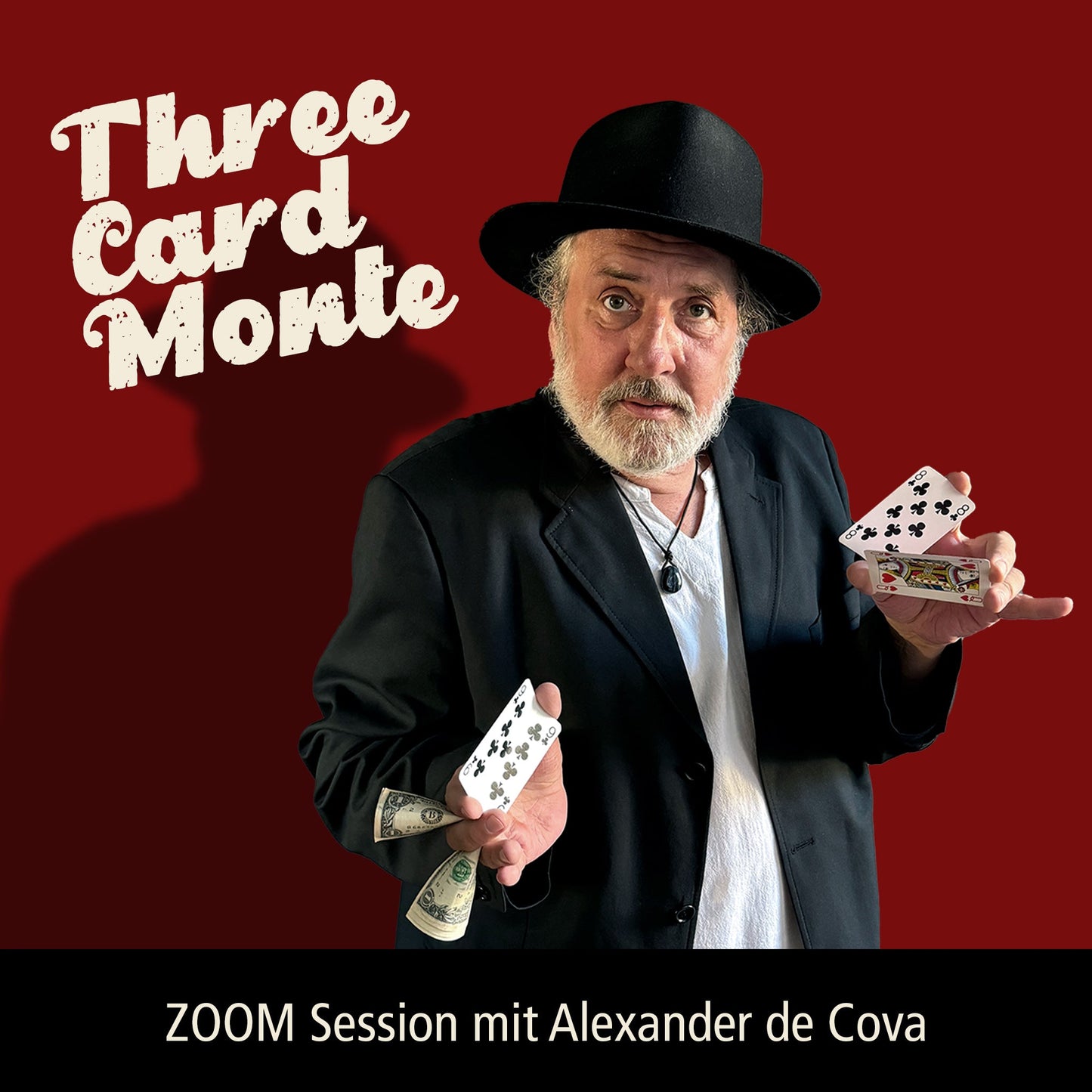 Zoom session 3-card monte